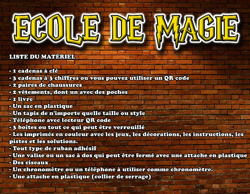 ÉCOLE DE MAGIE ESCAPE GAME - Image 6