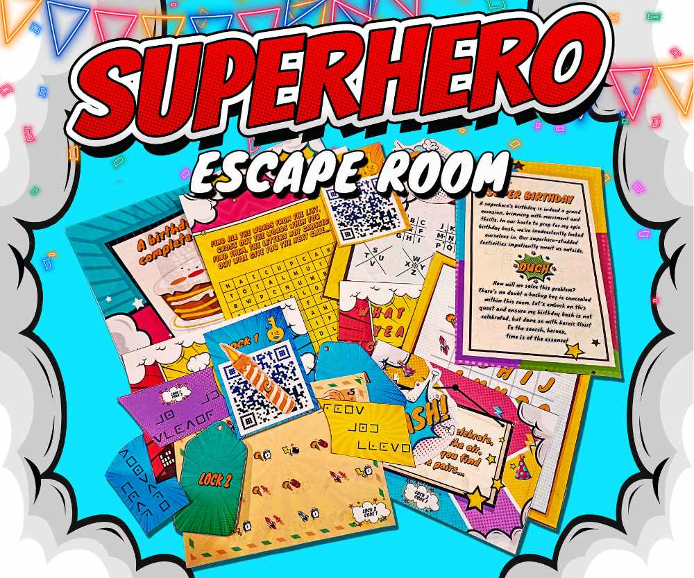 ESCAPE ROOM BIRTHDAY SUPERHERO - A REAL EXPERIENCE - Image 3