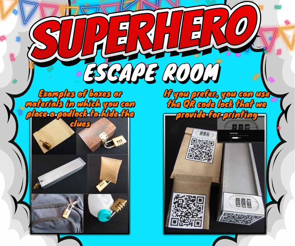 ESCAPE ROOM BIRTHDAY SUPERHERO - A REAL EXPERIENCE - Image 5
