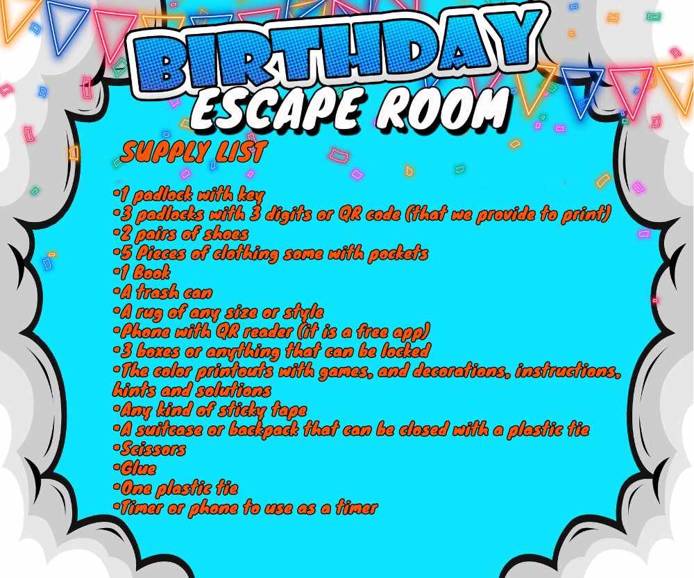 ESCAPE ROOM BIRTHDAY SUPERHERO - A REAL EXPERIENCE - Image 6