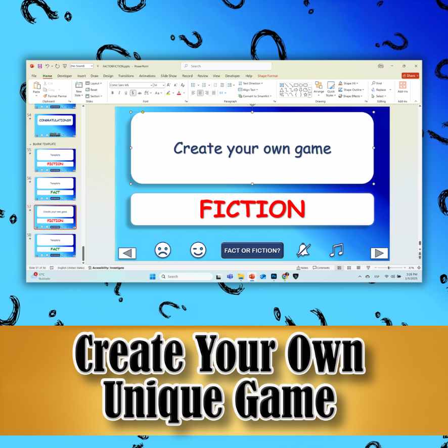 FACT OR FICTION  POWERPOINT GAME - Image 5