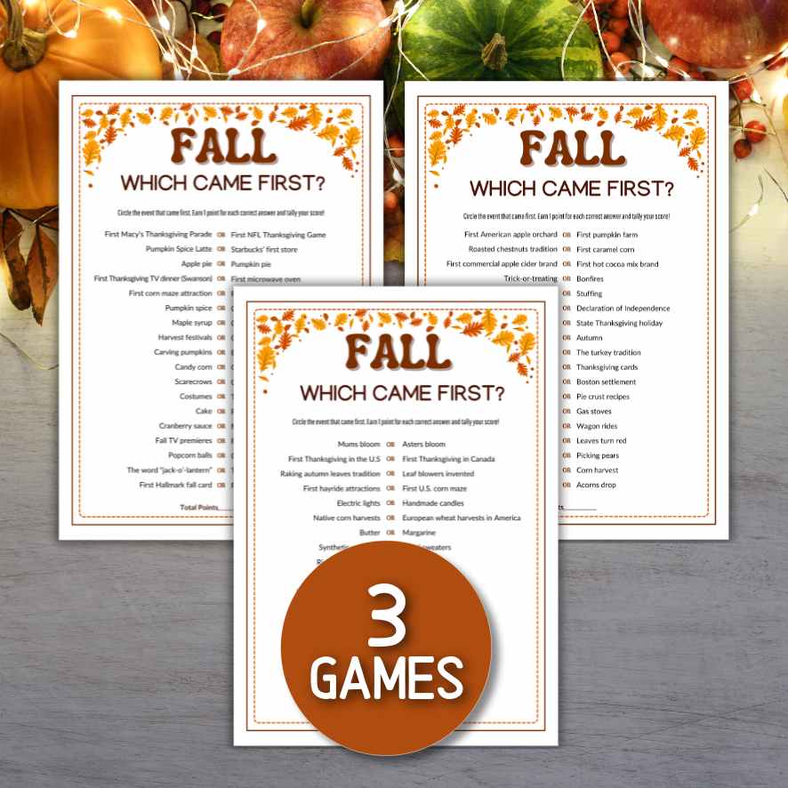FALL WHICH CAME FIRST PRINTABLE - Image 3