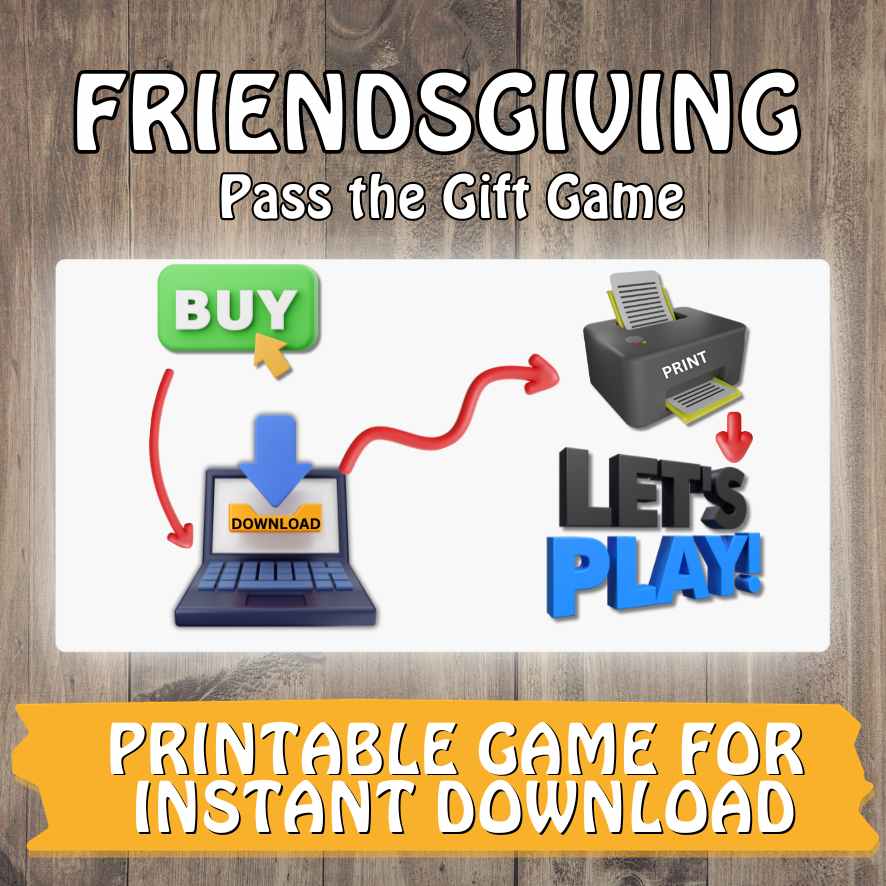 FRIENDSGIVING PASS THE GIFT GAME - Image 5