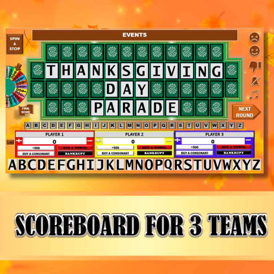 WHEEL THANKSGIVING GAME - Image 3