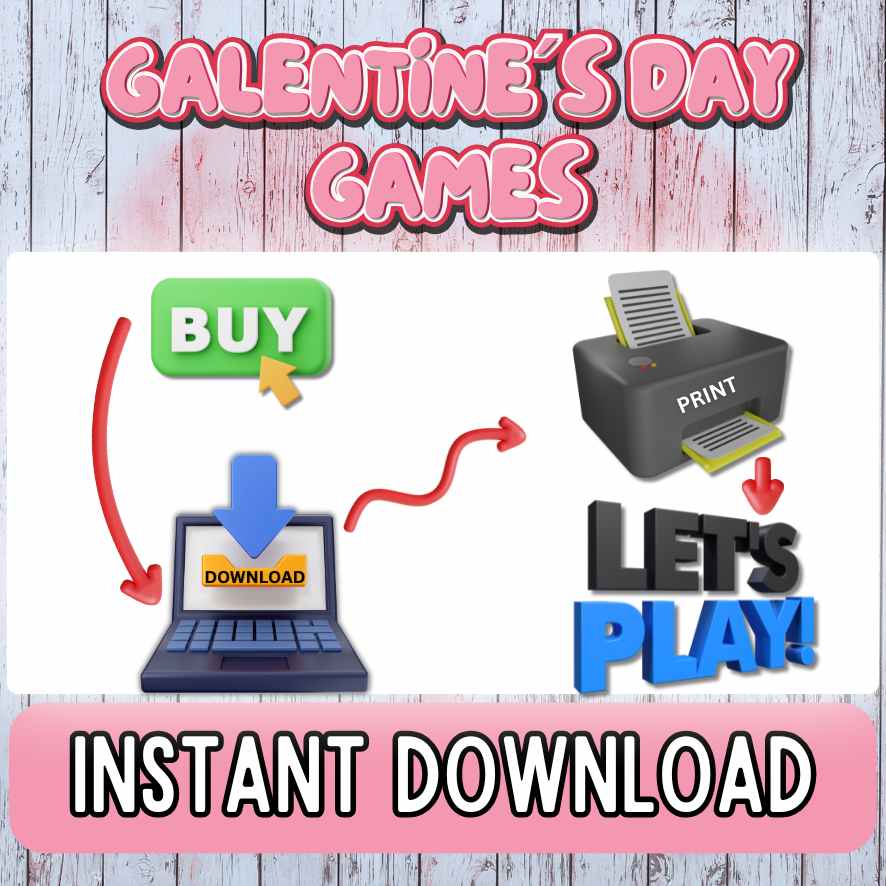 GALENTINES DAY PRINTABLE GAMES - Image 7