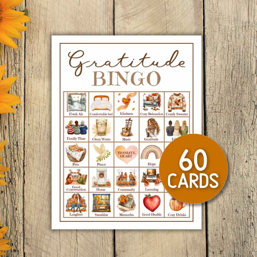 GRATITUDE BINGO CARDS - Image 3