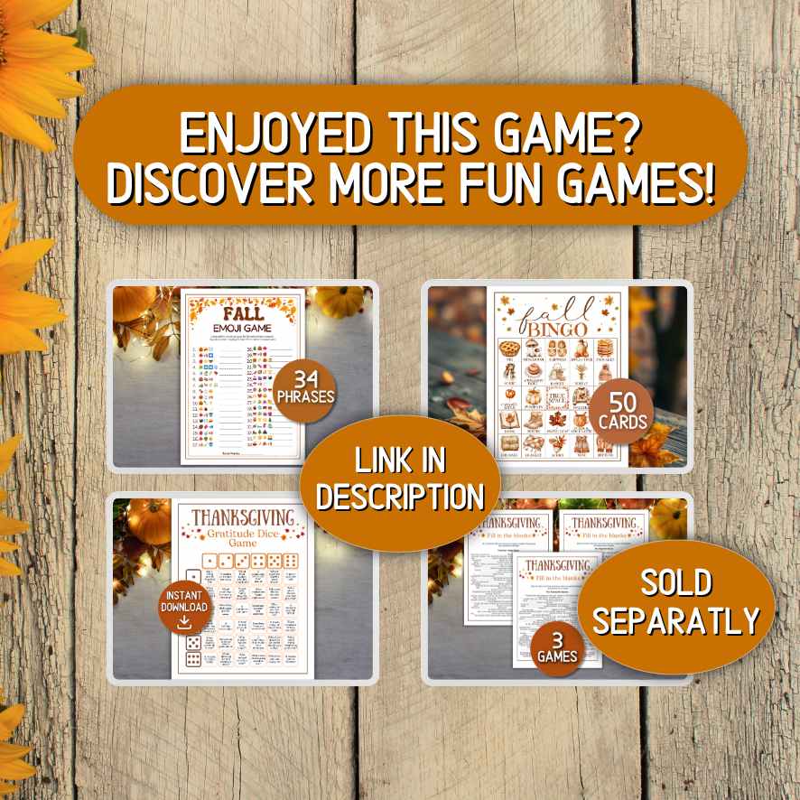 GRATITUDE BINGO CARDS - Image 8