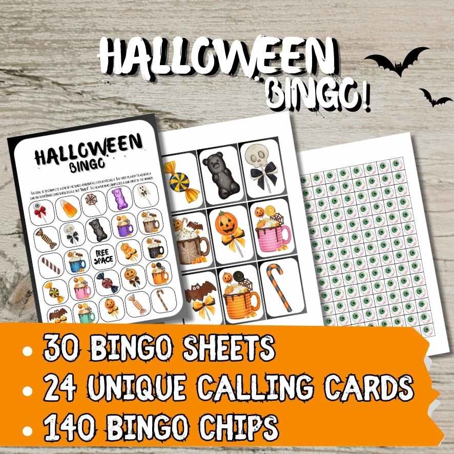 HALLOWEEN BINGO GAME PRINTABLE - Image 3