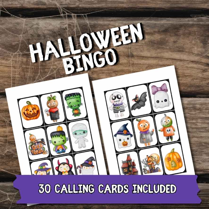 HALLOWEEN BINGO PRINTABLE GAME - Image 5