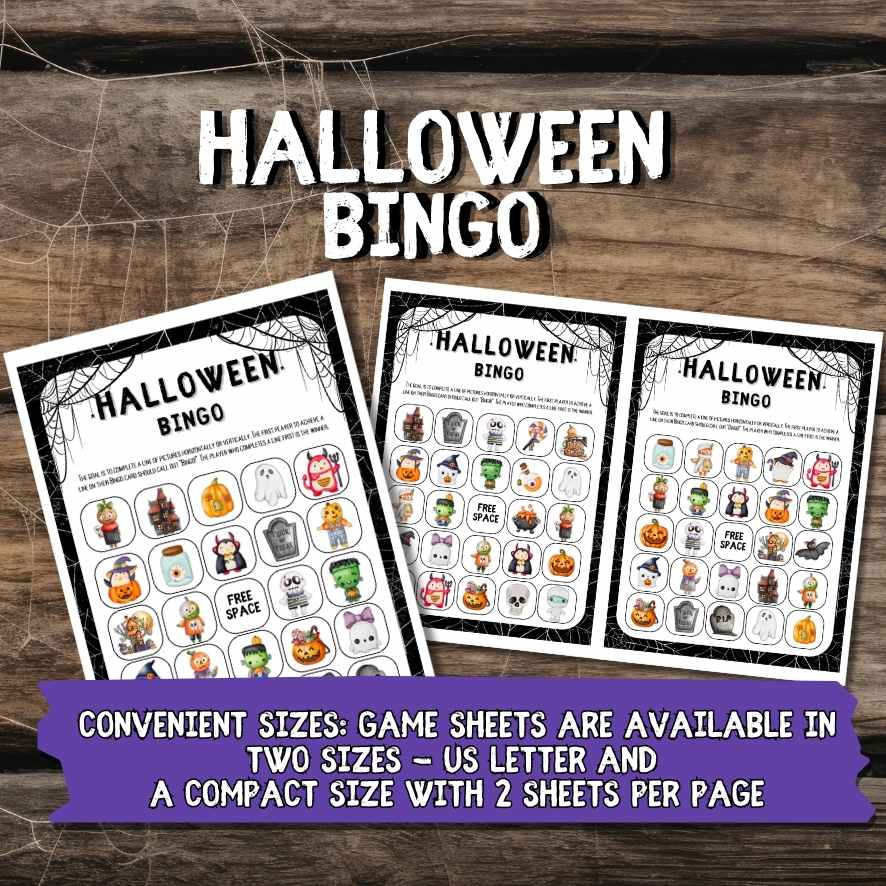 HALLOWEEN BINGO PRINTABLE GAME - Image 6