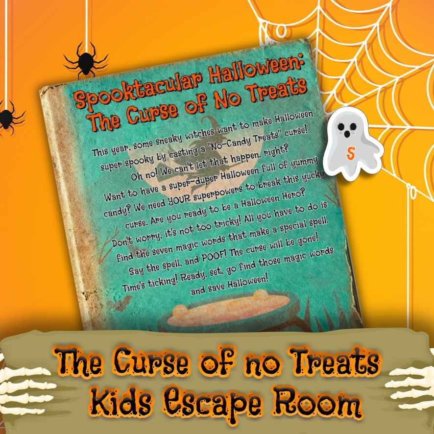 HALLOWEEN ESCAPE ROOM FOR KIDS - PRINT AND PLAY - Image 4