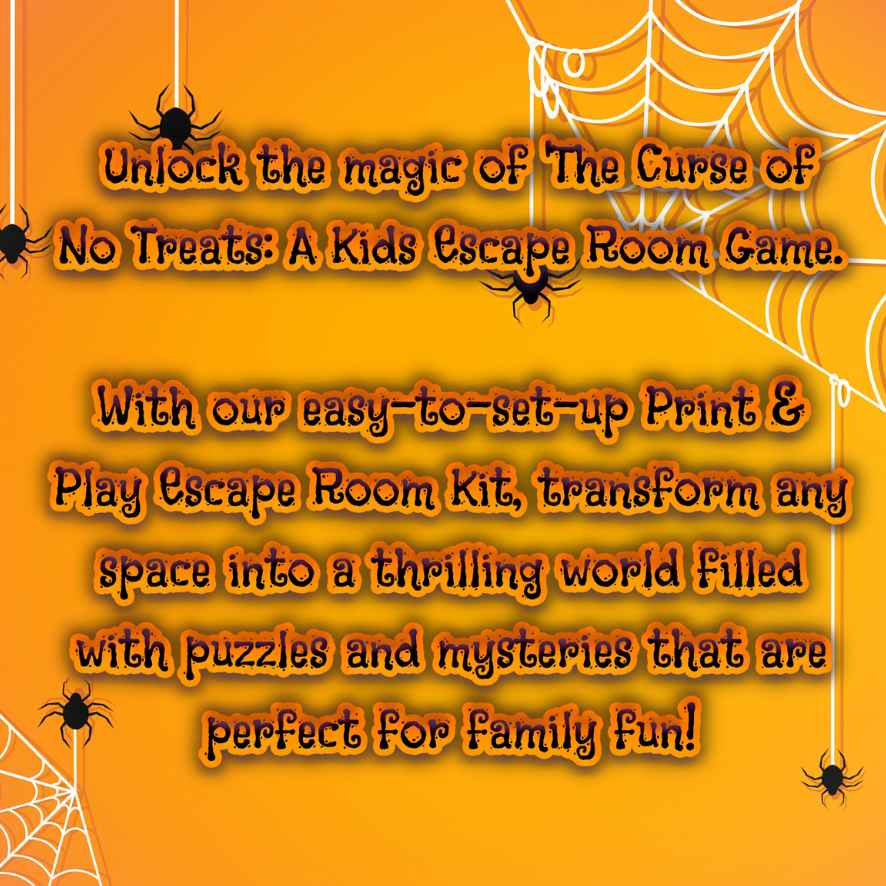 HALLOWEEN ESCAPE ROOM FOR KIDS - PRINT AND PLAY - Image 8