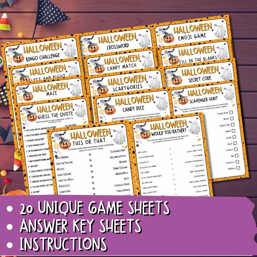 KIDS HALLOWEEN GAME BUNDLE - Image 2