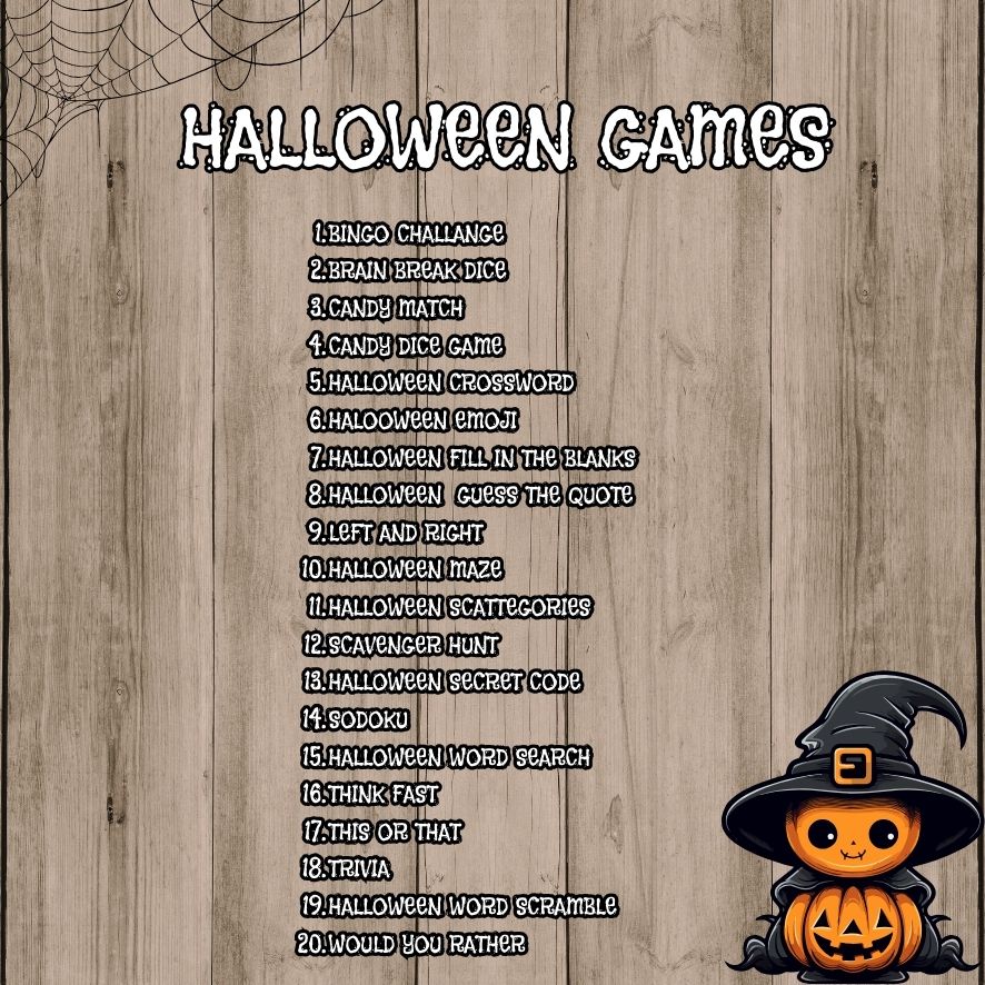 HALLOWEEN GAMES FOR KIDS BUNDLE - Image 4