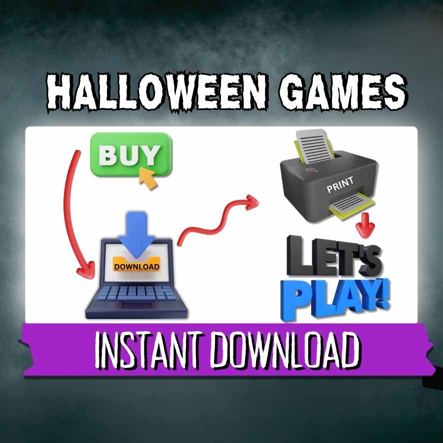 HALLOWEEN GAMES TEENS AND ADULTS PRINTABLE GAMES - Image 7