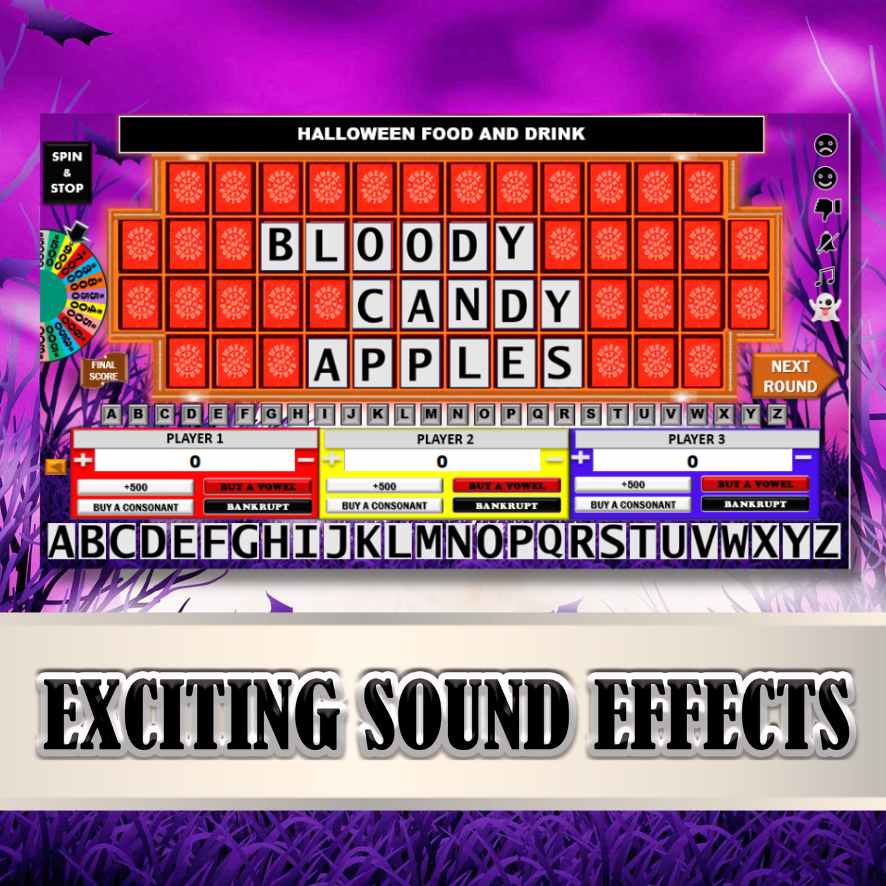 HALLOWEEN PARTY GAME WHEEL - Image 5