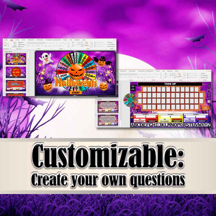 HALLOWEEN PARTY GAME WHEEL - Image 6