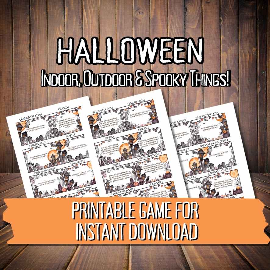 HALLOWEEN SCAVENGER HUNT PRINTABLE - Image 5