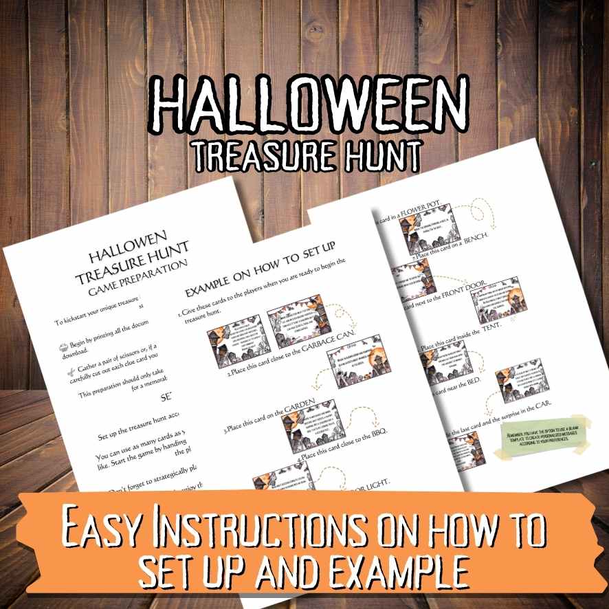 HALLOWEEN SCAVENGER HUNT PRINTABLE - Image 6