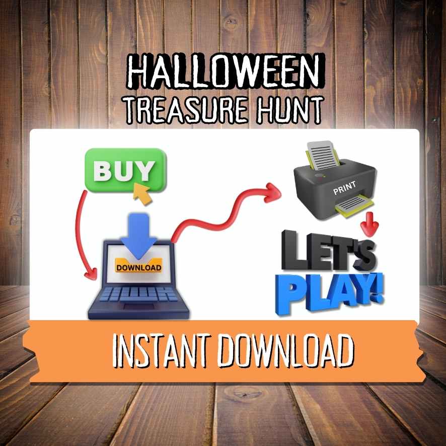 HALLOWEEN SCAVENGER HUNT PRINTABLE - Image 8