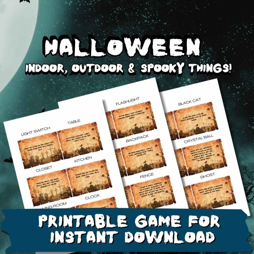 HALLOWEEN SCAVENGER HUNT GAME - Image 5