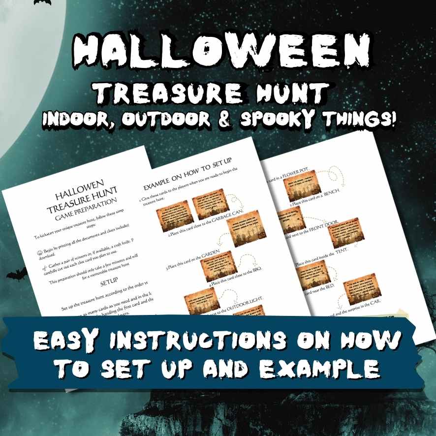 HALLOWEEN SCAVENGER HUNT GAME - Image 6