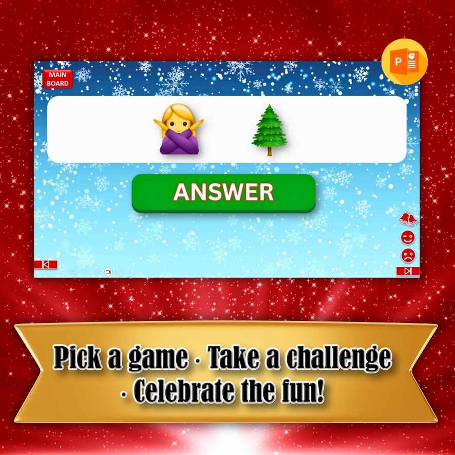 HOLIDAY PARTY VIRTUAL POWERPOINT GAME - Image 4