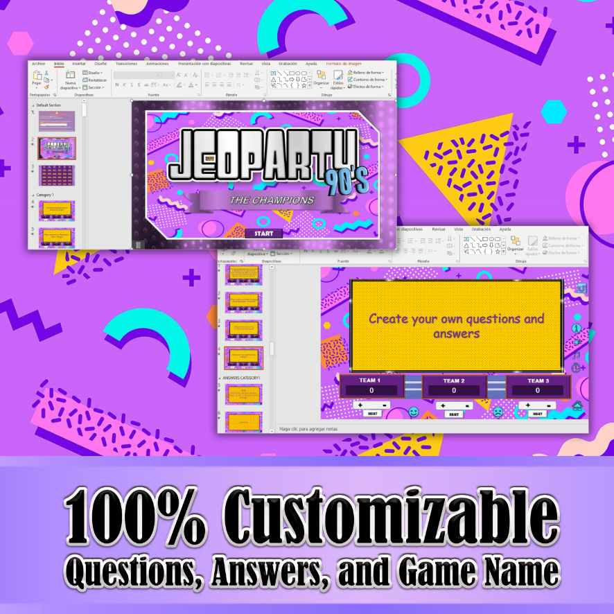 JEOPARTY 90´S-POWERPOINT GAME - Image 5