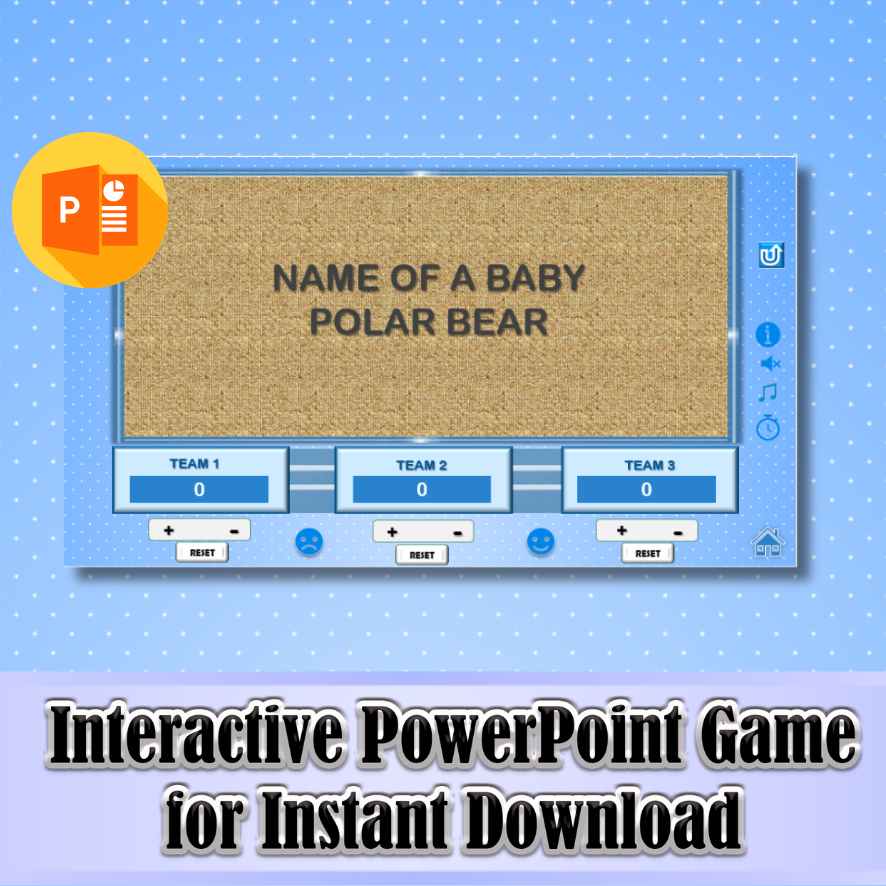 JEOPARTY BABY SHOWER BOY - POWERPOINT GAME - Image 7