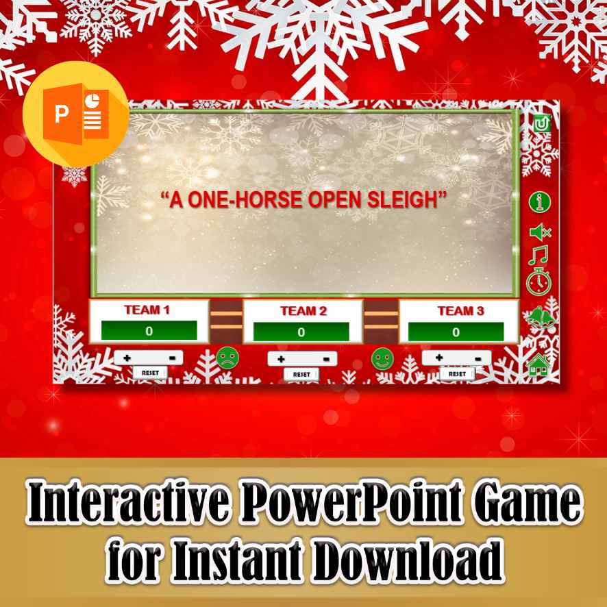 JEOPARTY CHRISTMAS - POWERPOINT GAME - Image 7