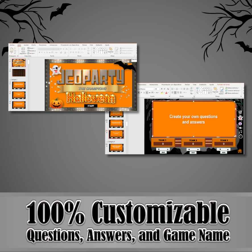 JEOPARTY HALLOWEEN - POWERPOINT GAME - Image 5