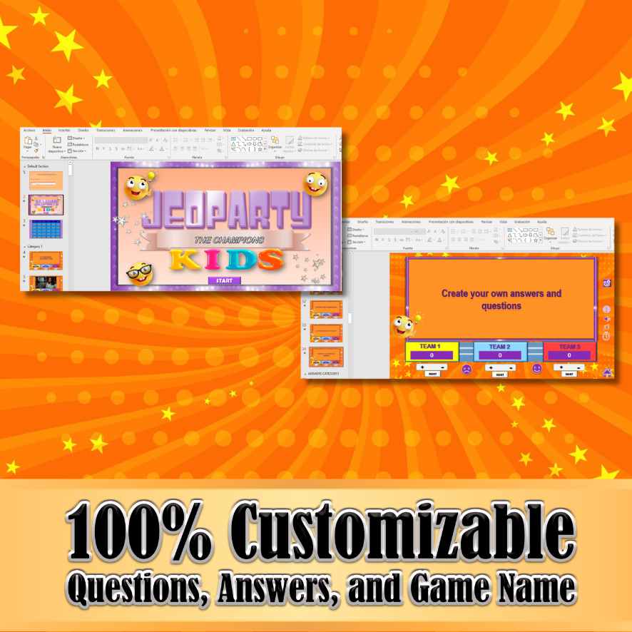 JEOPARTY KIDS - POWERPOINT GAME - Image 5