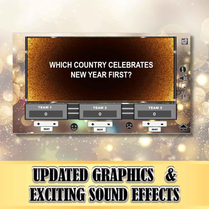 JEOPARTY NEW YEARS GAME - POWERPOINT GAME - Image 4