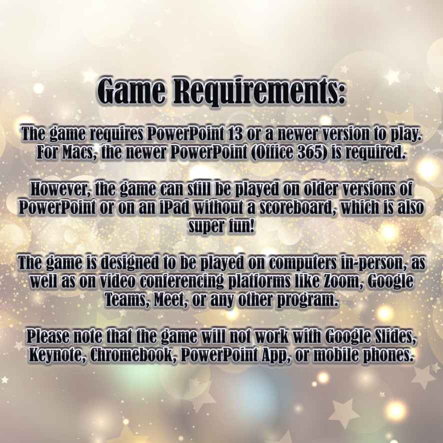 JEOPARTY NEW YEARS GAME - POWERPOINT GAME - Image 8