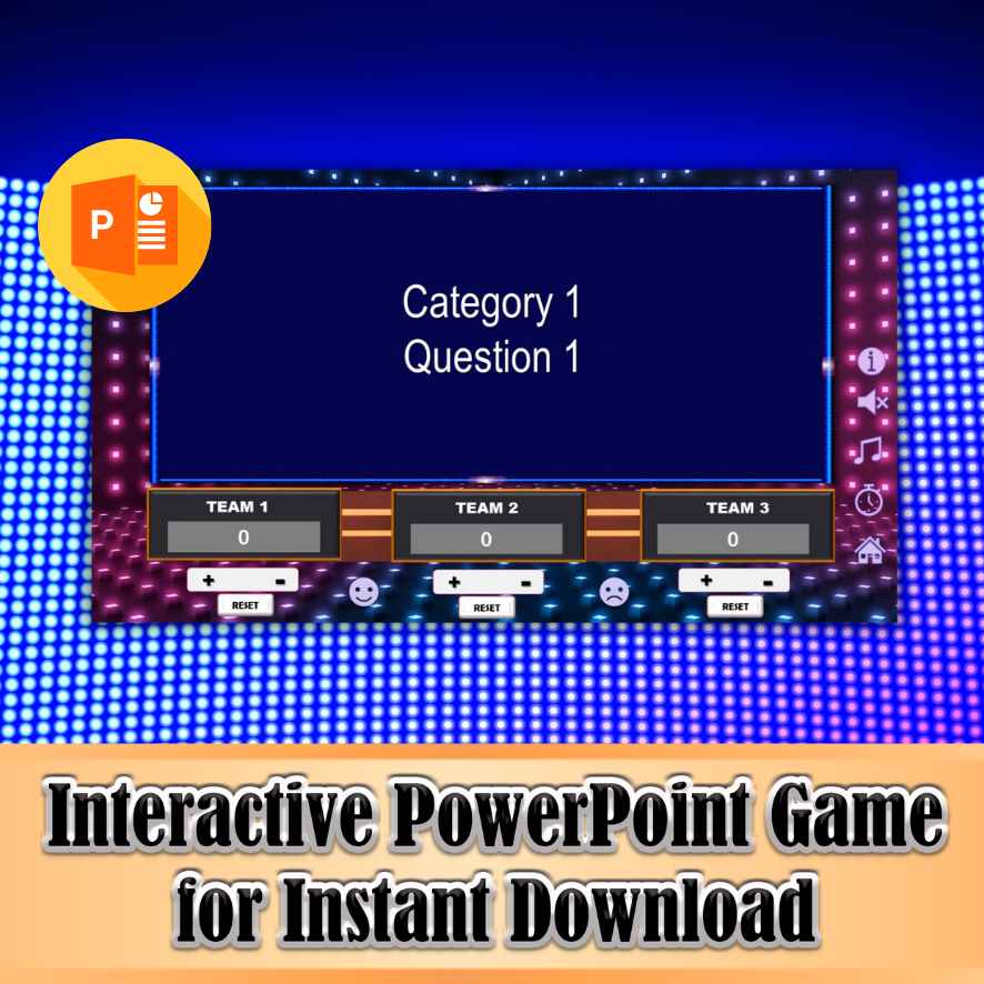 JEOPARTY - POWERPOINT -TEMPLATE - Image 6