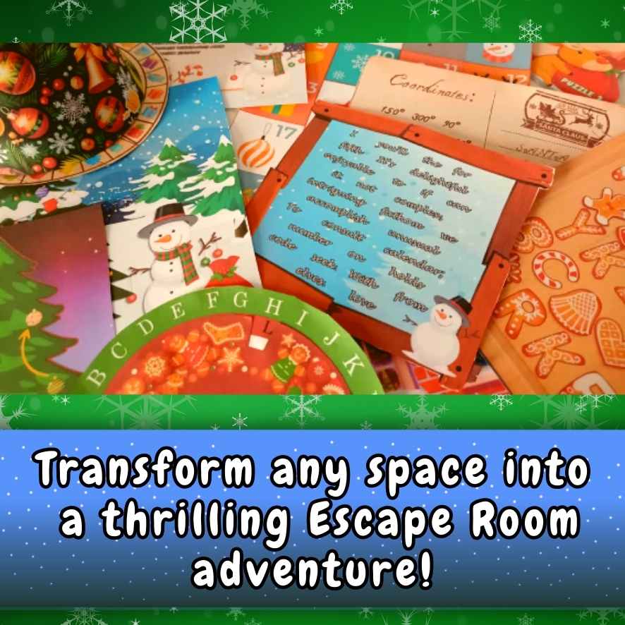KIDS ESCAPE ROOM CHRISTMAS - PRINT AND PLAY - Image 4