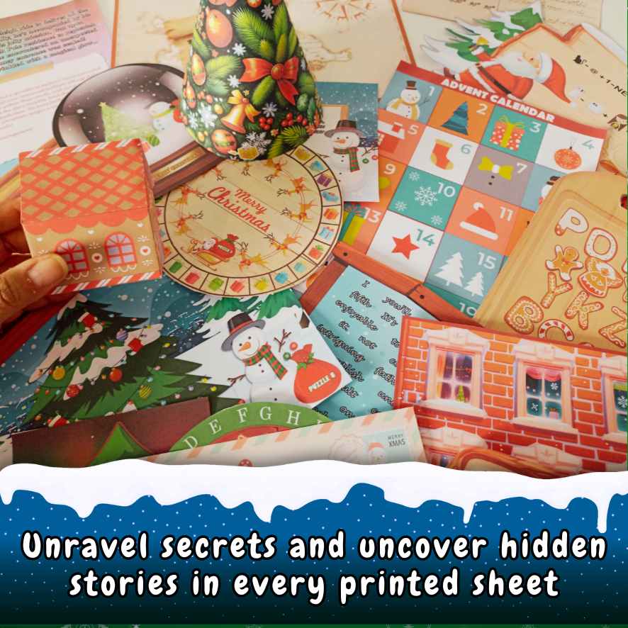 KIDS ESCAPE ROOM CHRISTMAS - PRINT AND PLAY - Image 6