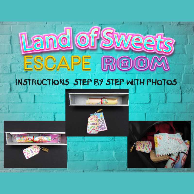 LAND OF SWEETS ESCAPE ROOM REAL EXPERIENCE AT HOME - Image 5