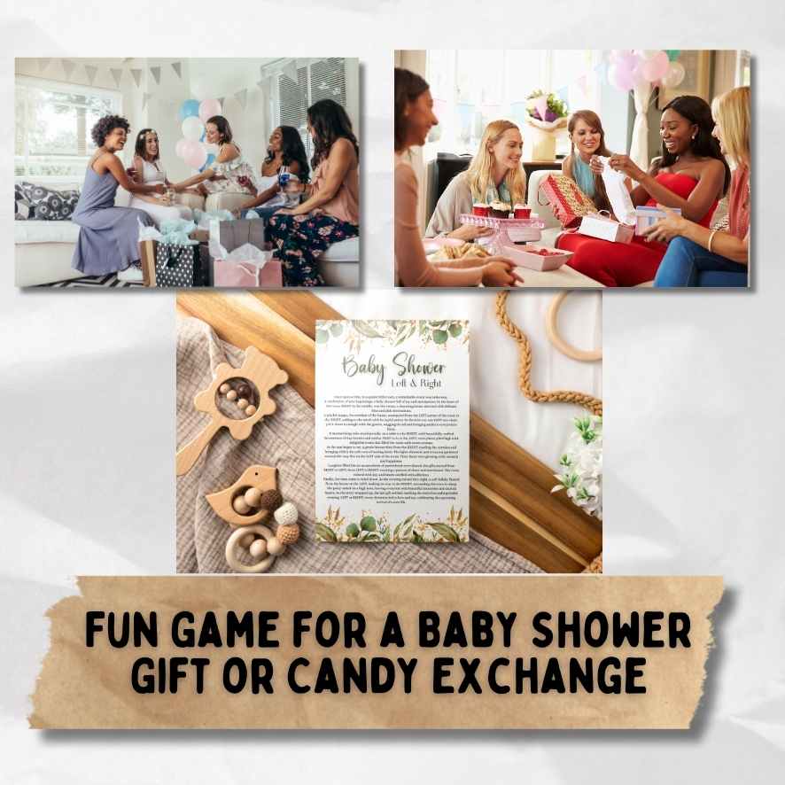 LEFT RIGHT BABY SHOWER GAME PRINTABLE - Image 4