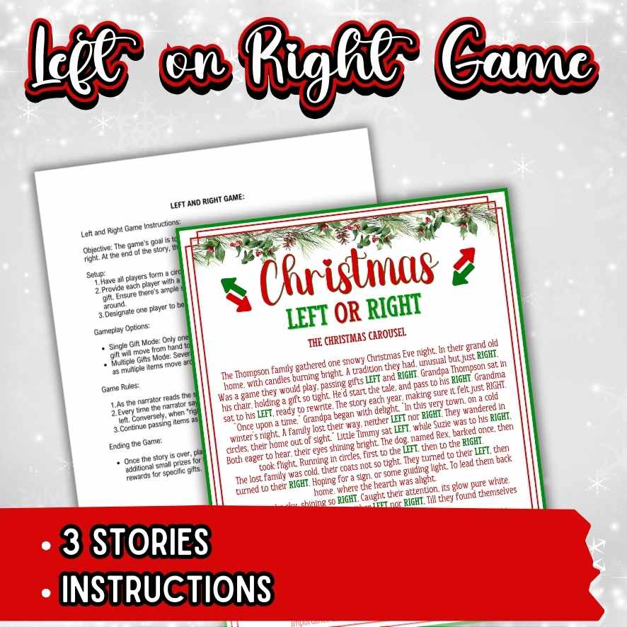 LEFT RIGHT CHRISTMAS GAME - Image 3
