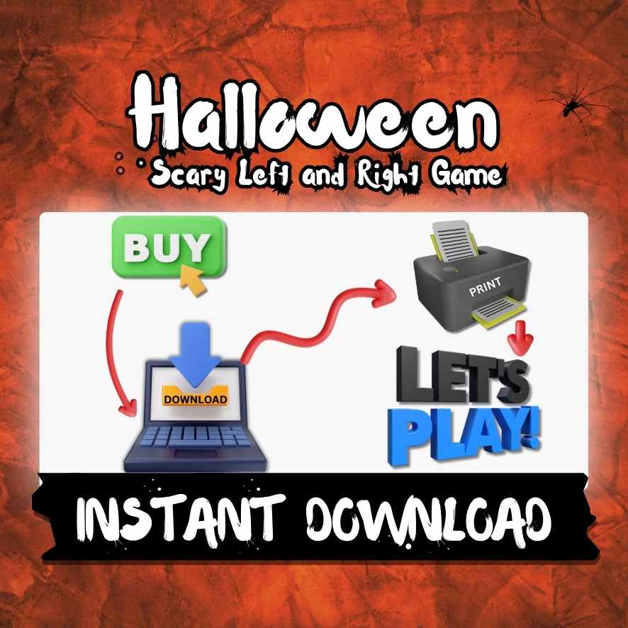 LEFT RIGHT HALLOWEEN STORY PRINTABLE GAME - Image 6