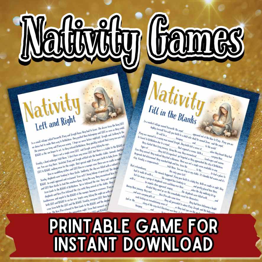 LEFT RIGHT NATIVITY STORY PRINTABLE - Image 4