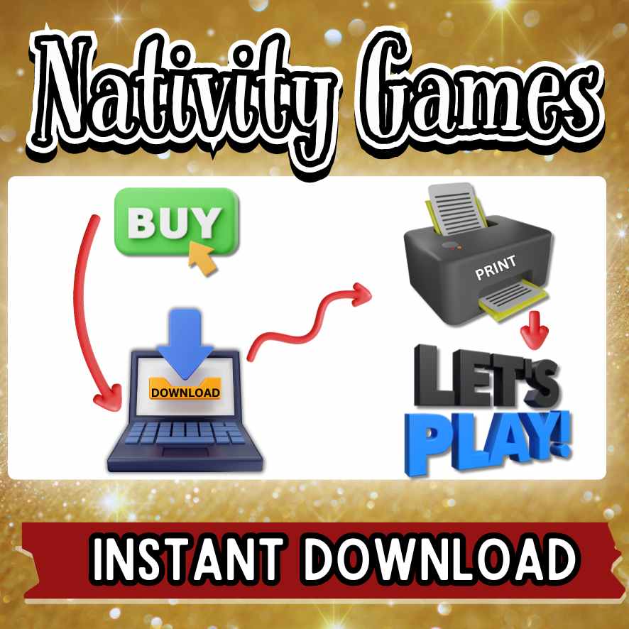 LEFT RIGHT NATIVITY STORY PRINTABLE - Image 6