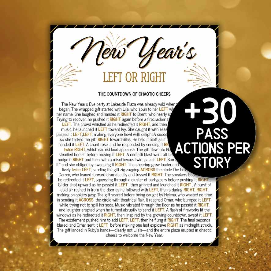 LEFT RIGHT NEW YEARS GAME - Image 4