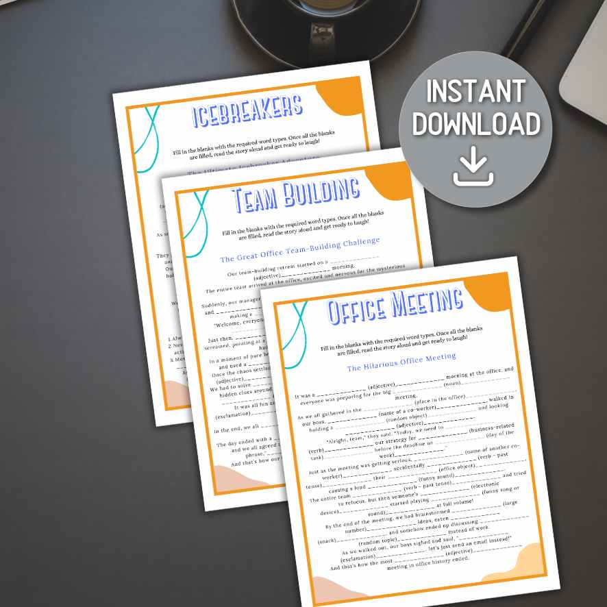 MAD LIBS FOR THE OFFICE - Image 3