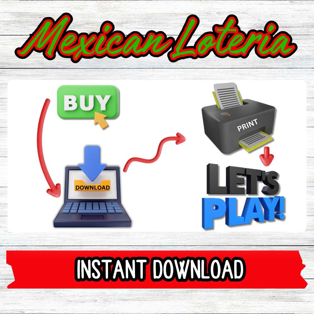 MEXICAN LOTERIA GAME PRINTABLE CARDS - Image 5