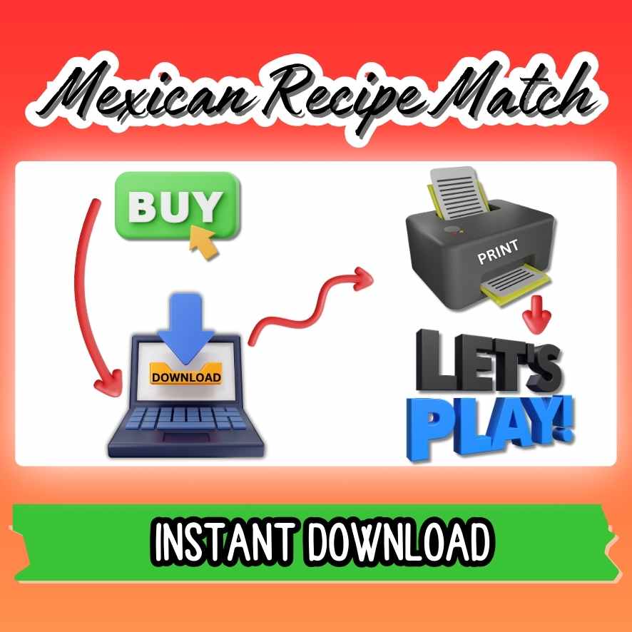 MEXICAN MATCH GAME PRINTABLE - Image 6