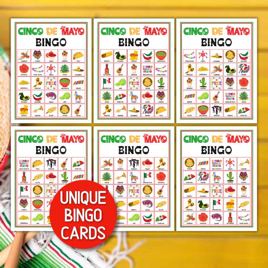CINCO DE MAYO BINGO MEXICAN PARTY - Image 3