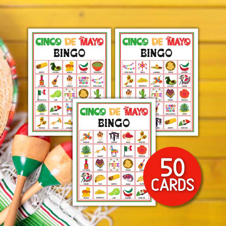 CINCO DE MAYO BINGO MEXICAN PARTY - Image 4