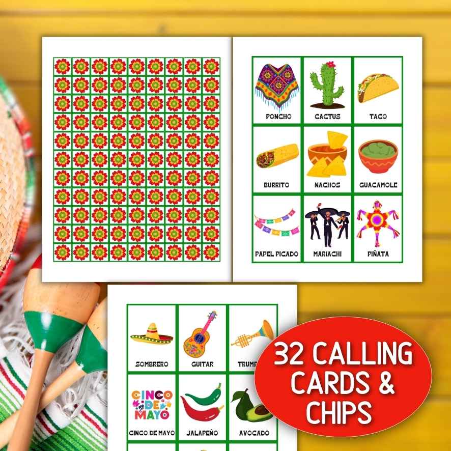 CINCO DE MAYO BINGO MEXICAN PARTY - Image 5